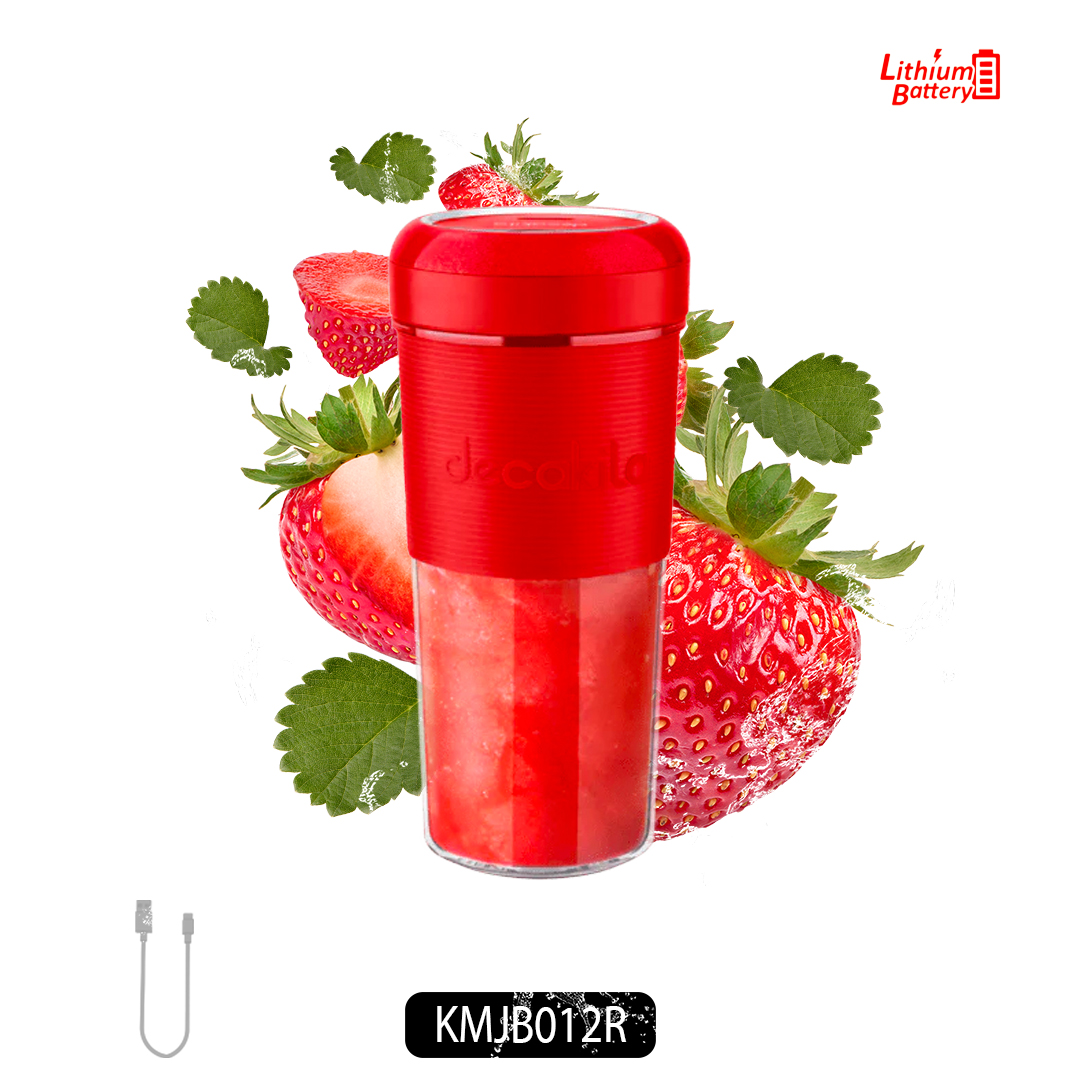 Decakila Portable Blender for Shakes and Smoothies Non-Slip Handshake Design 300L (KMJB012L & KMJB012R)