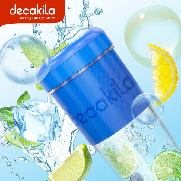 خلاط محمول لتحضير المشروبات والسموذي بتصميم يد مانعة للانزلاق 300لتر من ديكاكيلا (KMJB012L & KMJB012R)