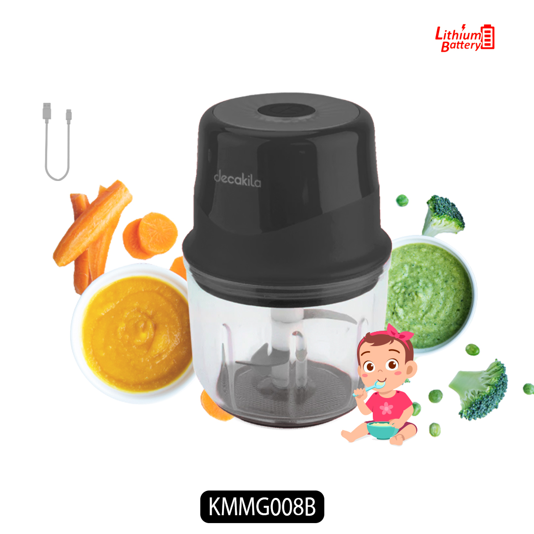 مفرمة صغيرة لاسلكية 0.3لتر | 30واط من ديكاكيلا (KMMG008B & KMMG008R)