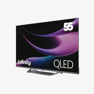 شاشة QLED ذكية بدون إطار بدقة UHD 4K، تجمع بين أعلى تقنيات العرض ومعدل تحديث فائق يصل إلى 144Hz، لتجربة سينمائية مذهلة وأداء احترافي.