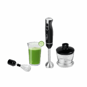 • 650 Watts with a speed control wheel for adjustable blending