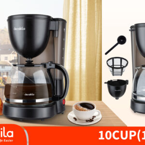 Decakila Drip American Coffee Maker 1.25L (KECF001B)