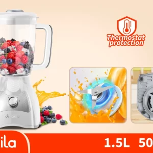خلاط كهربائي 1.5 لتر من دكاكيلا KEJB043W