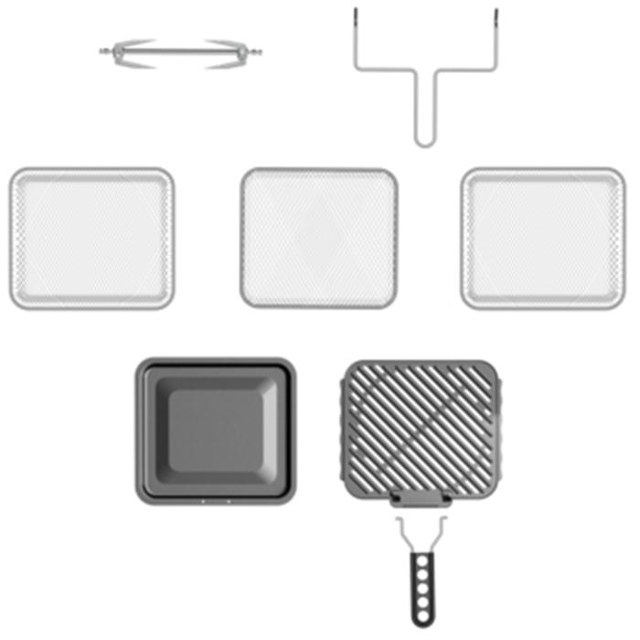 قلاية هوائية تيفال مع فرن – موديل FW501827 - الصورة 3