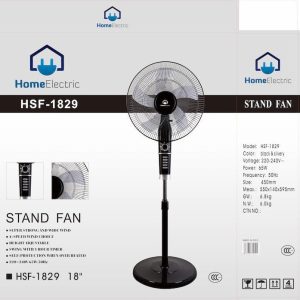 Home Electric Stand Fan 20 Inch Model1829