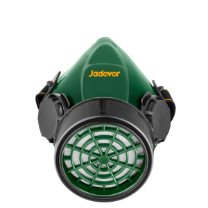 المنظر الأمامي لكمامة Jadever JDRJ1501 بفلتر مفرد عالي الكفاءة