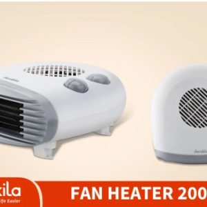 دفاية مروحة، دفاية ديكايلا، تدفئة كهربائية، دفاية 2000 واط، مروحة حرارية، Decakila Fan Heater، دفاية محمولة.
