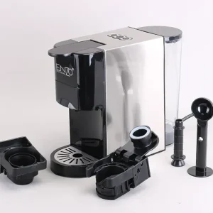 Enzo Stainless Steel 3‑in‑1 Espresso Coffee Machine – Model ITA‑40006