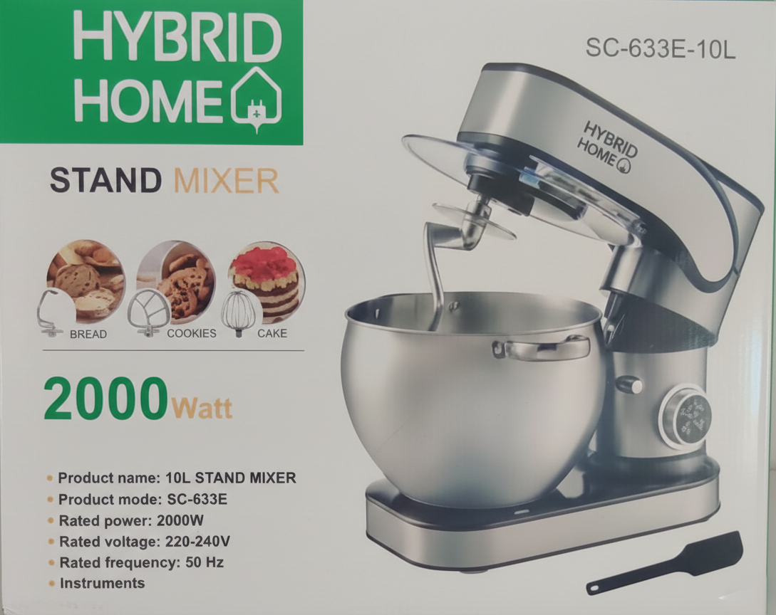 HYBRID HOME 10L Stand Mixer SC-633E - Image 2