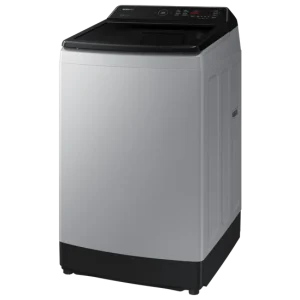 غسالة سامسونج أتوماتيك فتحة علوية سعة 13 كجم موديل WA13CG5441BYRQ بتصميم عصري ولوحة تحكم رقمية.