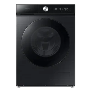 نشافة سامسونج بيسبوك AI بمضخة حرارية سعة 9 كجم لون أسود موديل DV90BB7440GBFH.