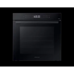 فرن سامسونج بيسبوك (Bespoke) – سعة 76 لتر – تقنية الطهي المزدوج (Dual Cook) – أسود.