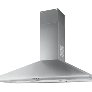 شفاط سامسونج عريض مثبت على الحائط 90 سم، من الستانلس ستيل الفضي مع 3 فلاتر دهون وإضاءة LED موديل NK36M3050PS/U1.